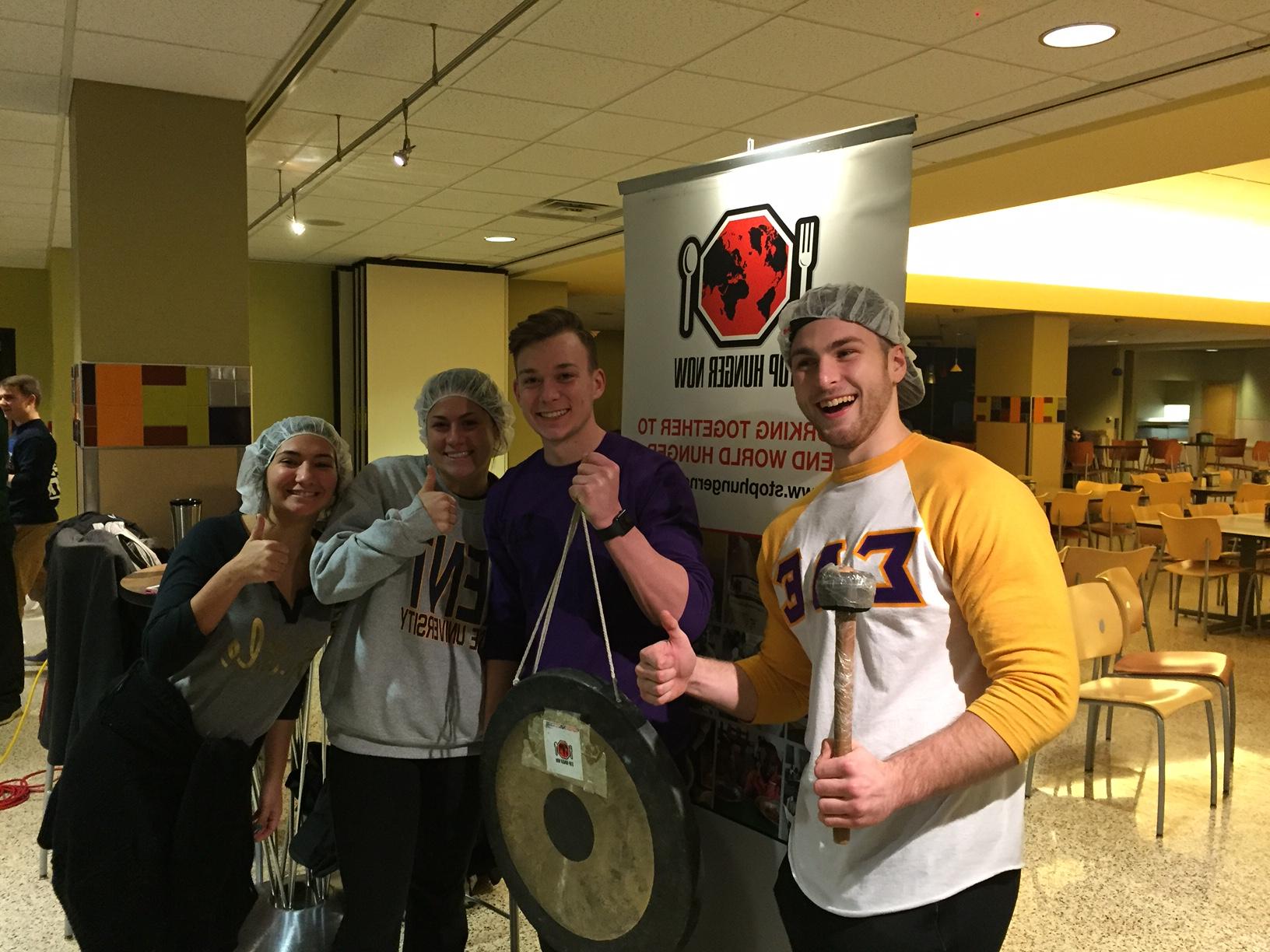 Mount Students presented in Stop Hunger Now